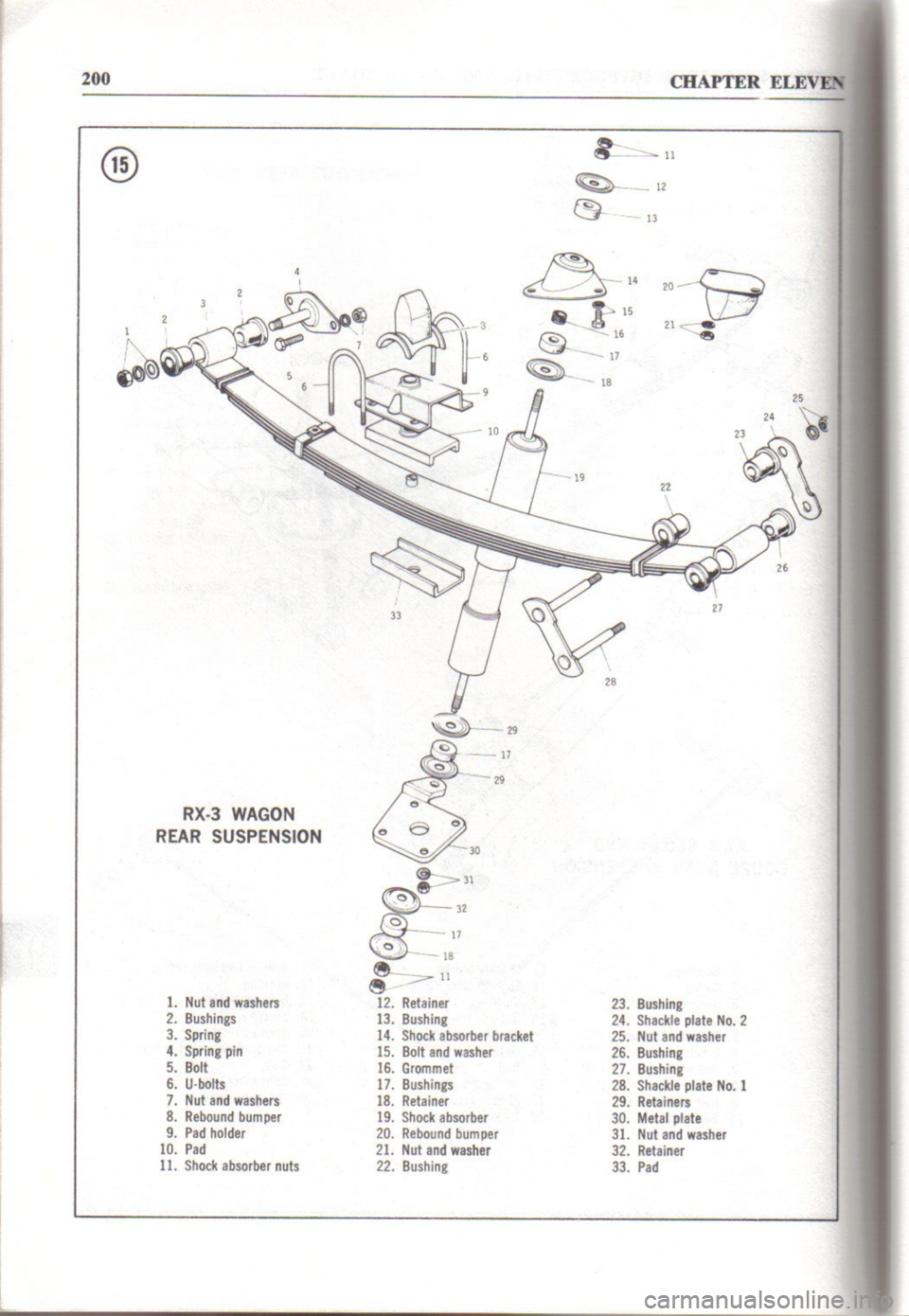 MAZDA RX-2 1971  Workshop Service Repair Manual 