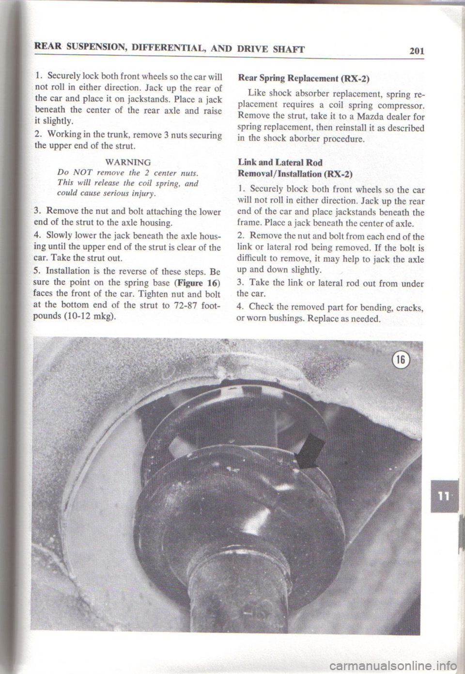 MAZDA RX-2 1971  Workshop Service Repair Manual 