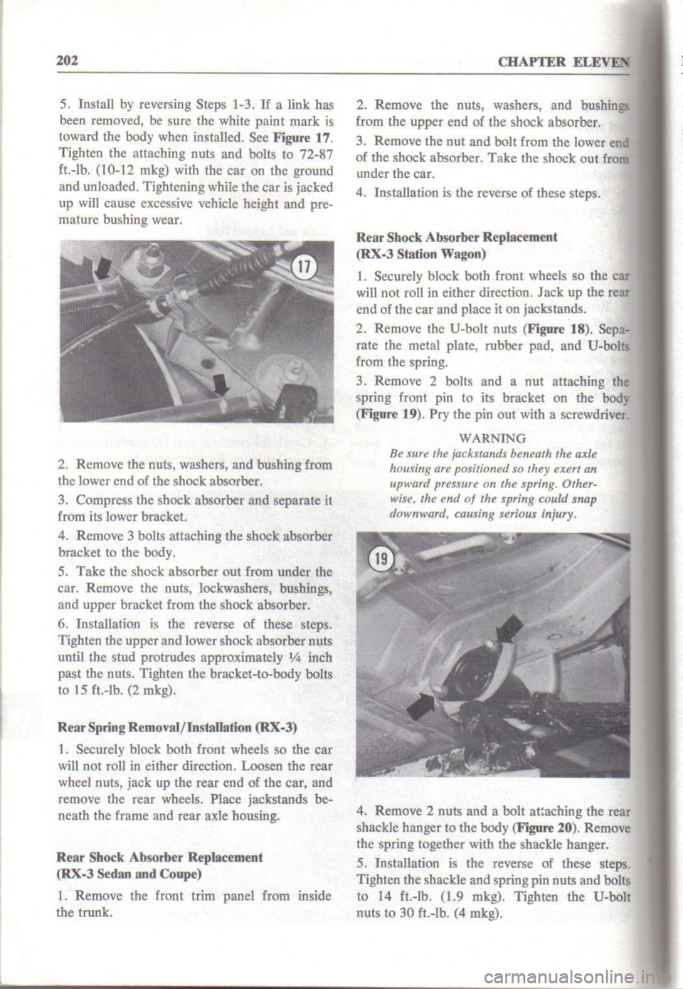 MAZDA RX-2 1971  Workshop Service Repair Manual 