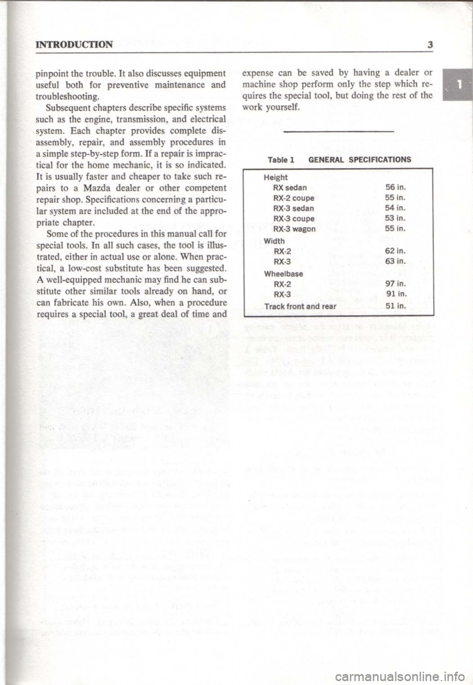 MAZDA RX-2 1971 Workshop Service Repair Manual MAZDA RX-2 1971 Workshop Service Repair Manual