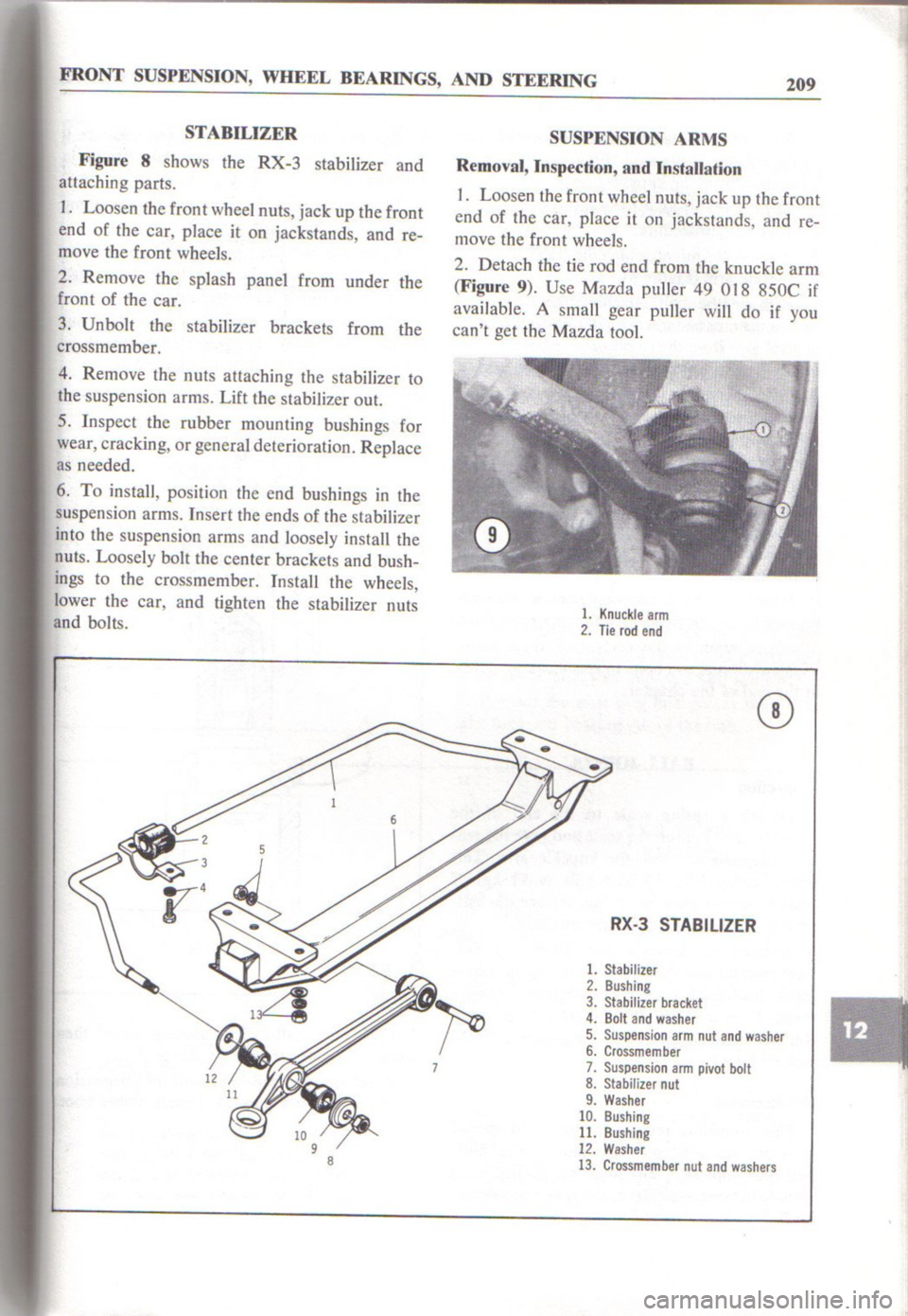 MAZDA RX-2 1971  Workshop Service Repair Manual 
