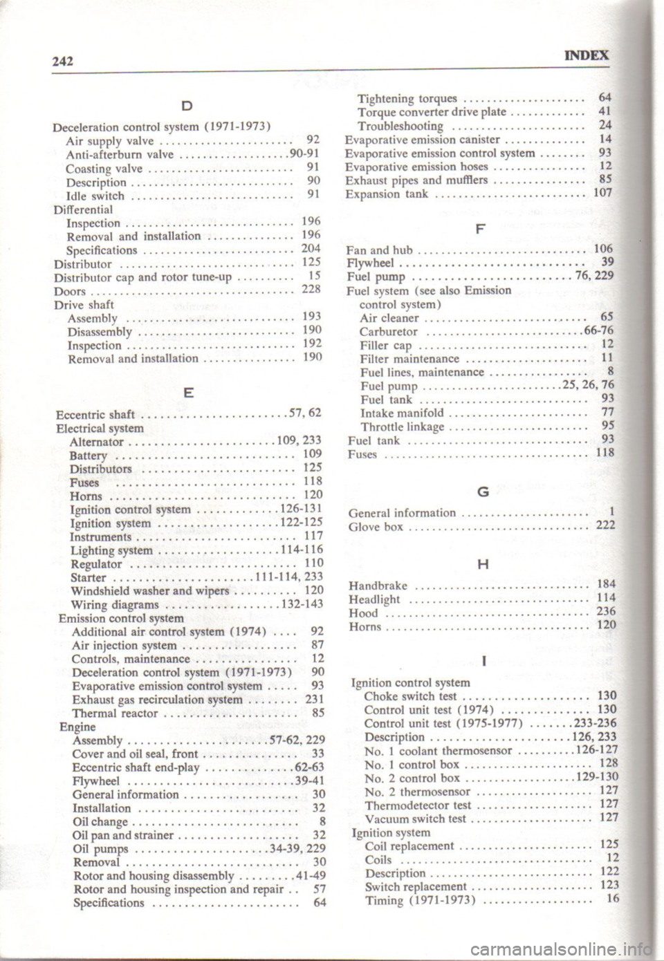 MAZDA RX-2 1971 Workshop Service Repair Manual MAZDA RX-2 1971 Workshop Service Repair Manual