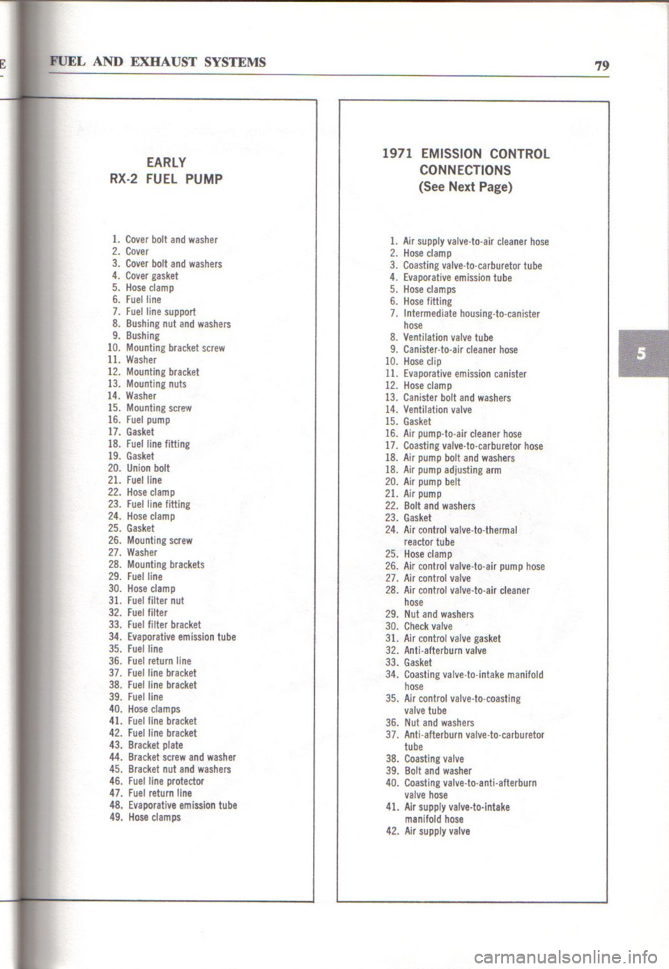 MAZDA RX-2 1971 Workshop Service Manual PDF MAZDA RX-2 1971 Workshop Service Manual PDF