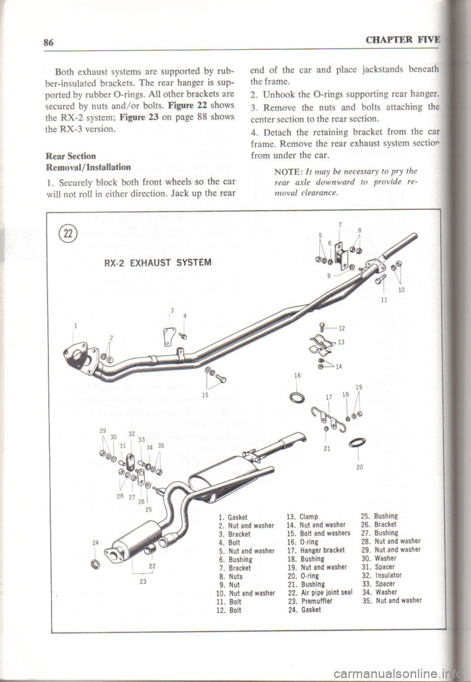 MAZDA RX-2 1971 Workshop Service Manual Online MAZDA RX-2 1971 Workshop Service Manual Online