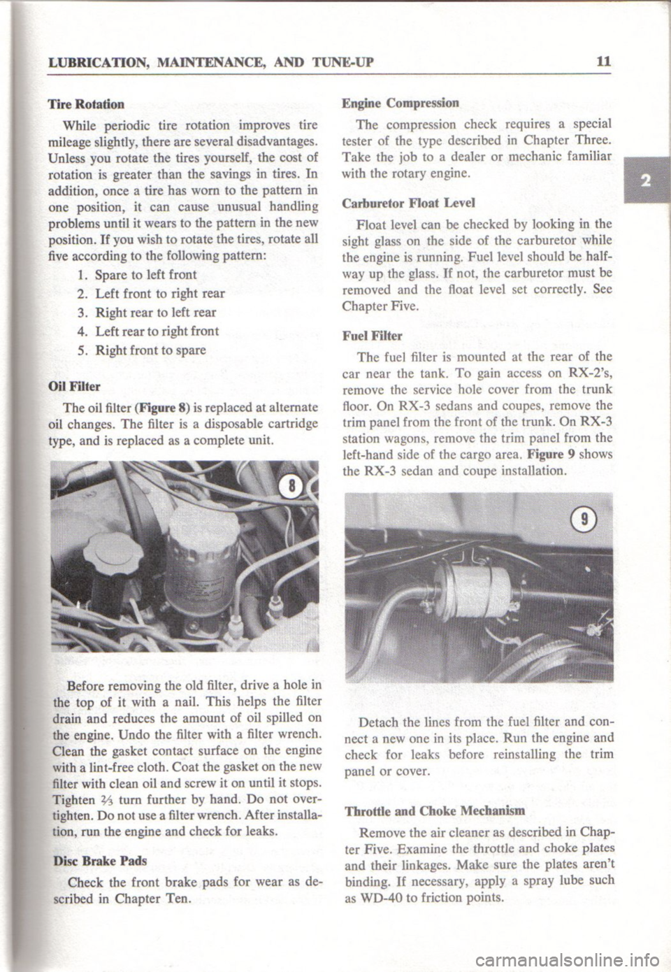 MAZDA RX-3 1971 User Guide MAZDA RX-3 1971 User Guide