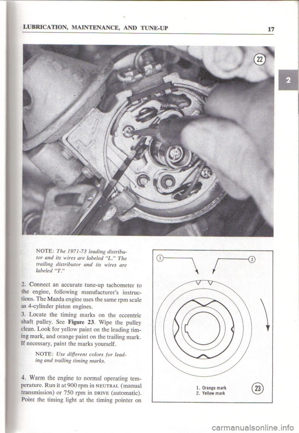 MAZDA RX-3 1971 User Guide MAZDA RX-3 1971 User Guide