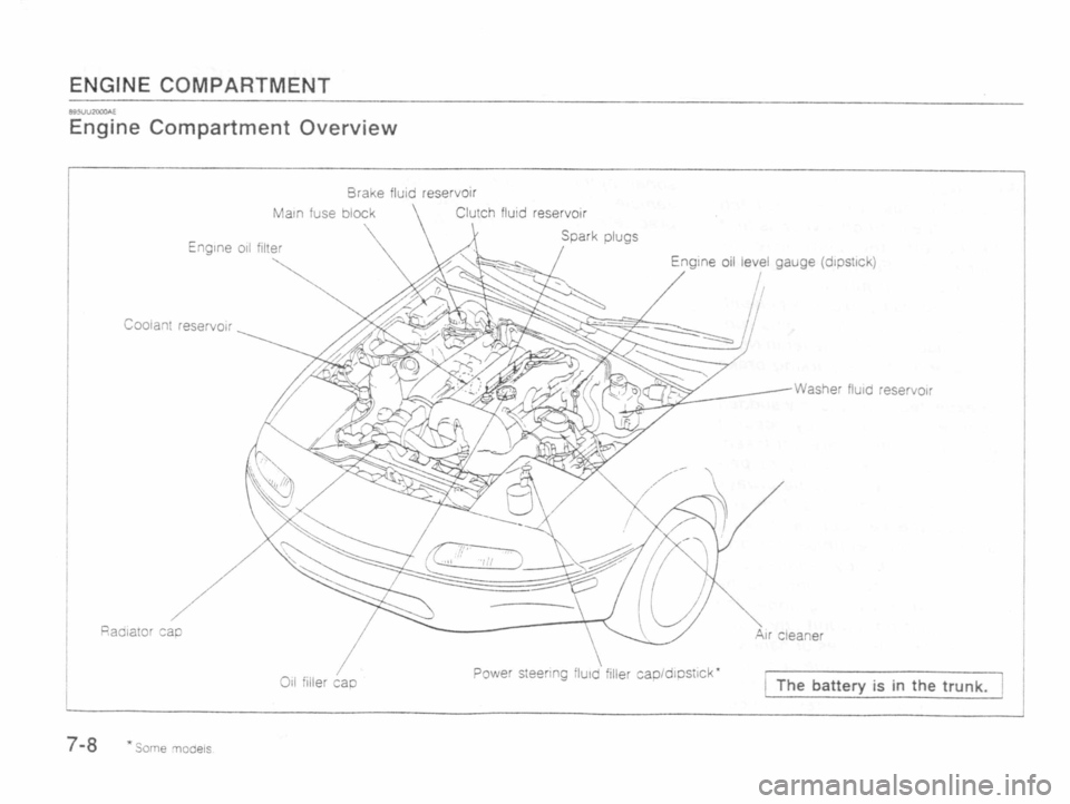 MAZDA MX-5 1989 Owners Manual MAZDA MX-5 1989 Owners Manual