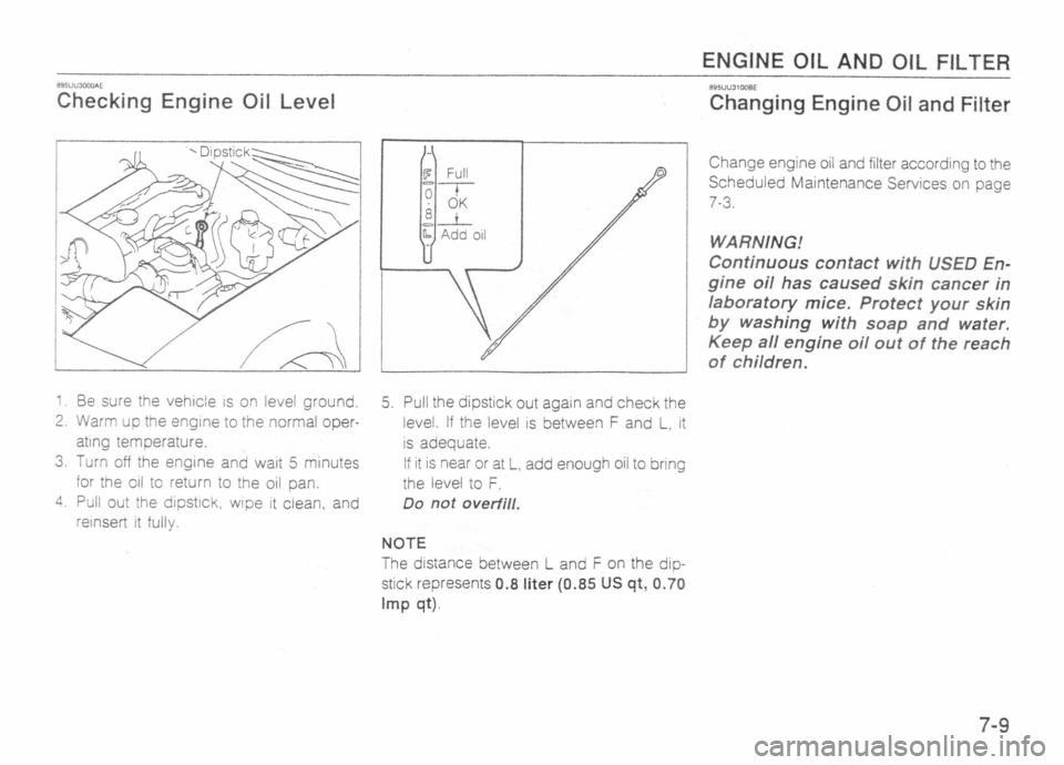 MAZDA MX-5 1989 Owners Manual MAZDA MX-5 1989 Owners Manual
