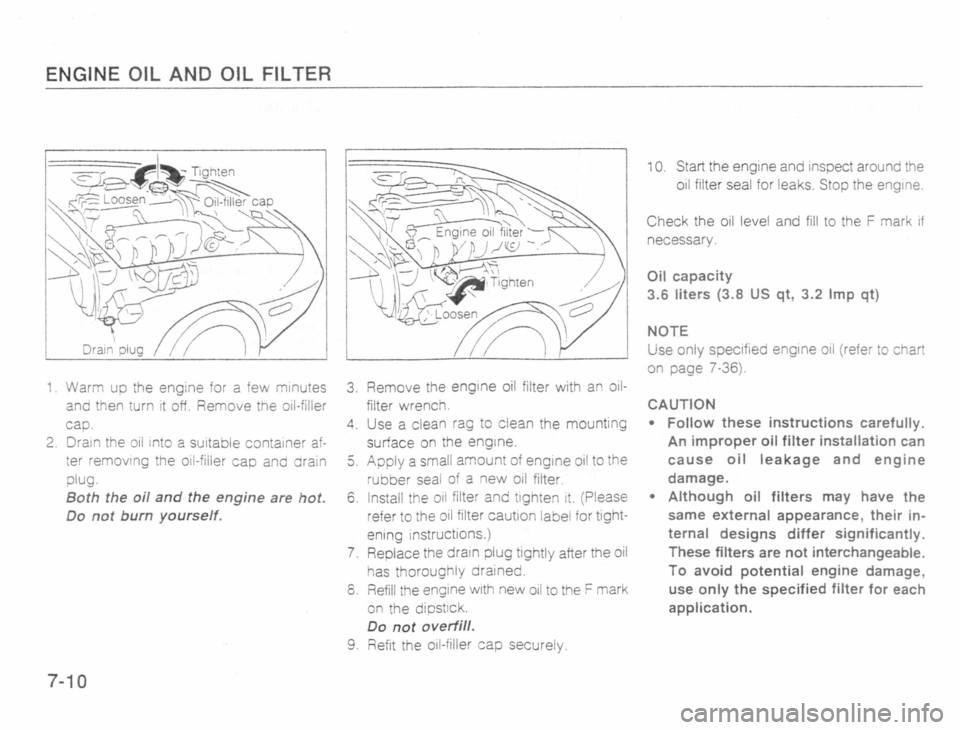 MAZDA MX-5 1989 Owners Manual MAZDA MX-5 1989 Owners Manual