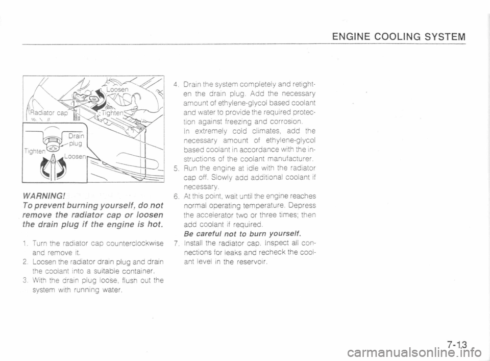 MAZDA MX-5 1989  Owners Manual 