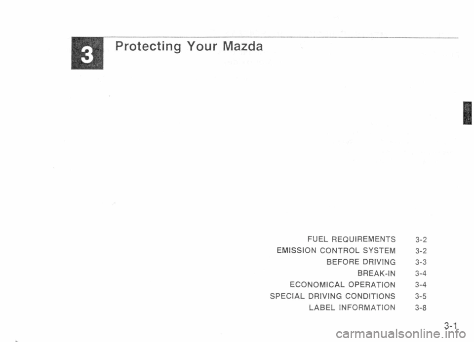 MAZDA MX-5 1989 Owners Guide 
