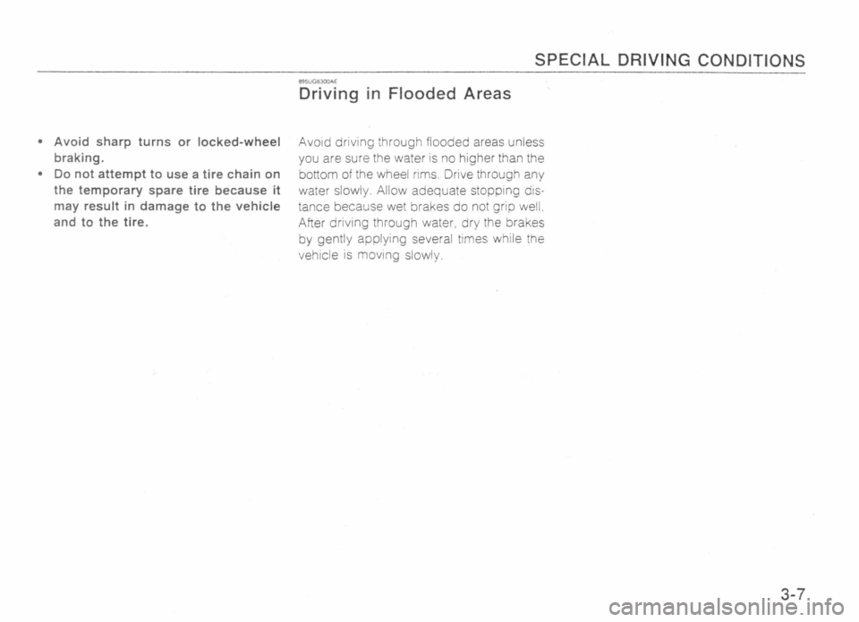 MAZDA MX-5 1989 Service Manual 