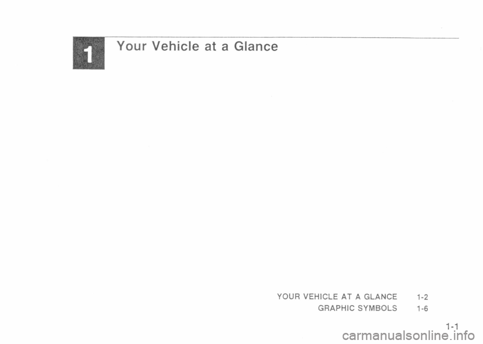 MAZDA MX-5 1989 Owners Manual MAZDA MX-5 1989 Owners Manual