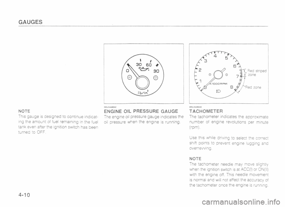 MAZDA MX-5 1989 Workshop Manual 