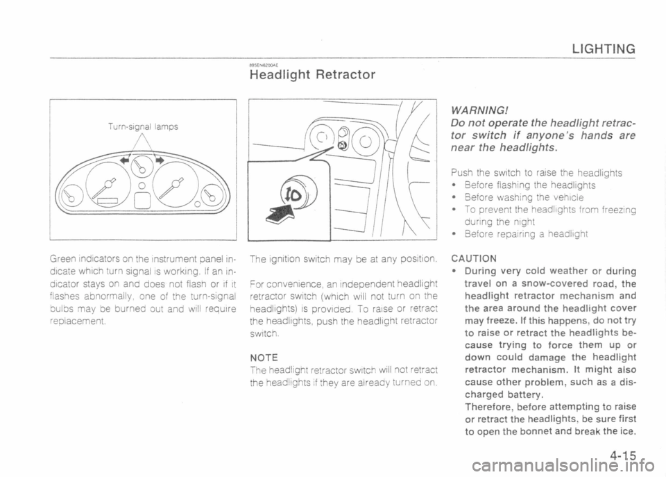 MAZDA MX-5 1989 Workshop Manual 