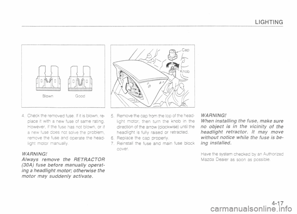 MAZDA MX-5 1989 Repair Manual MAZDA MX-5 1989 Repair Manual