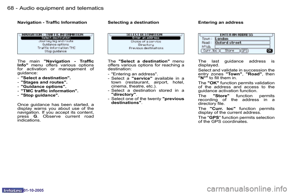 Peugeot 206 SW 2005.5 Manual PDF �6�8 �-�A�u�d�i�o� �e�q�u�i�p�m�e�n�t� �a�n�d� �t�e�l�e�m�a�t�i�c�s
�0�1�-�1�0�-�2�0�0�5
�6�9
�-�A�u�d�i�o� �e�q�u�i�p�m�e�n�t� �a�n�d� �t�e�l�e�m�a�t�i�c�s
�0�1�-�1�0�-�2�0�0�5
�T�h�e�  �m�a�i�n� 
�"