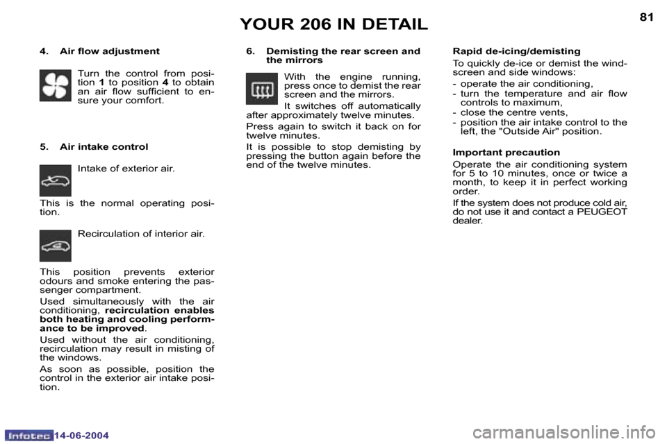 Peugeot 206 SW Dag 2004 Manual PDF �8�0
�1�4�-�0�6�-�2�0�0�4
�8�1
�1�4�-�0�6�-�2�0�0�4
�Y�O�U�R� �2�0�6� �I�N� �D�E�T�A�I�L
�6�.�  �D�e�m�i�s�t�i�n�g� �t�h�e� �r�e�a�r� �s�c�r�e�e�n� �a�n�d� �t�h�e� �m�i�r�r�o�r�s
�W�i�t�h�  �t�h�e�  �