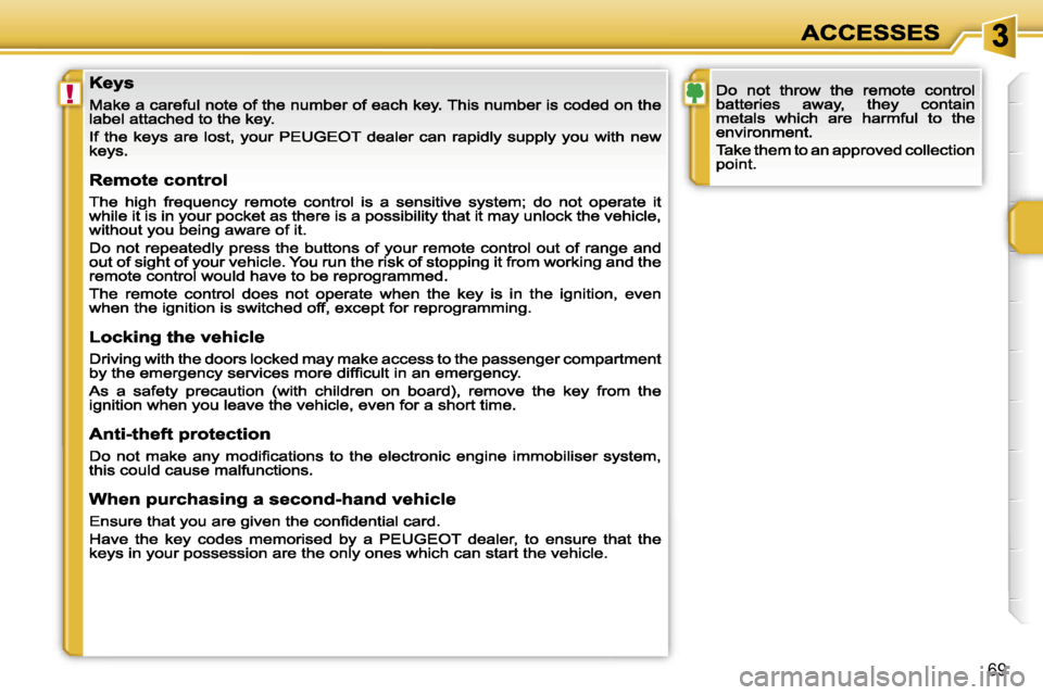 Peugeot 207 CC 2007 Repair Manual �!
�6�9                           