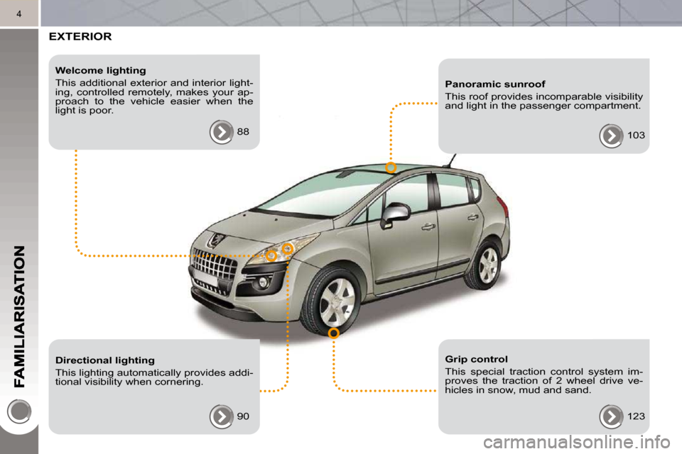 Peugeot 3008 Dag 2010.5  Owners Manual 