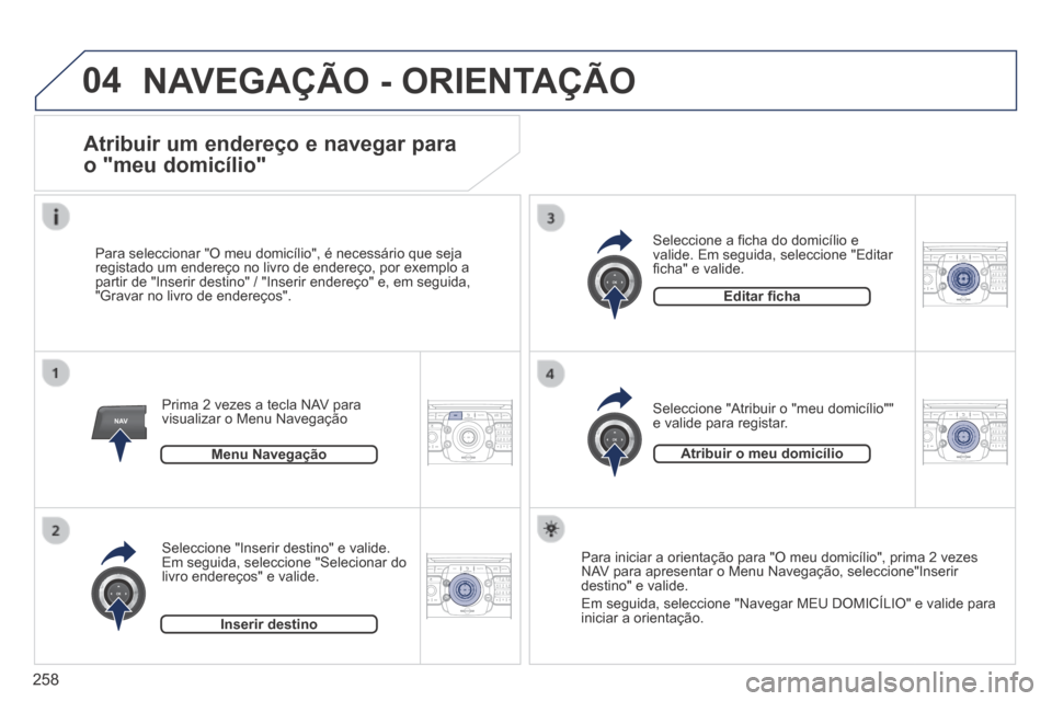 Peugeot 3008 Hybrid 4 2014  Manual do proprietário (in Portuguese) 04
NAV2AB C3DEF5JKL4GHI6MNO8TUV7PQR S9WXYZ0*#
1RADIO MEDIA NA
V TRAFFIC
SETUPADDR
BOOK
2ABC3DEF5JKL4GHI6MNO8TUV7PQR S9WXYZ0*#
1RADIO MEDIA NA
V TRAFFIC
SETUPADDR
BOOK
2ABC3DEF5JKL4GHI6MNO8TUV7PQR S9WX