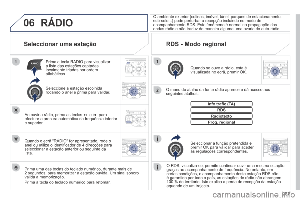 Peugeot 3008 Hybrid 4 2014  Manual do proprietário (in Portuguese) 06
RADIO
2ABC3DEF5JKL4GHI6MNO8TUV7PQR S9WXYZ0*#
1RADIO MEDIA NA
V TRAFFIC
SETUPADDR
BOOK
2ABC3DEF5JKL4GHI6MNO8TUV7PQR S9WXYZ0*#
1RADIO MEDIA NA
V TRAFFIC
SETUPADDR
BOOK
2ABC3DEF5JKL4GHI6MNO8TUV7PQR S9