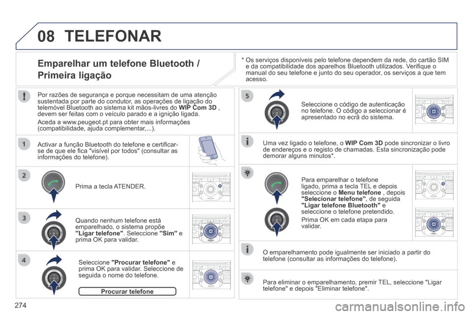 Peugeot 3008 Hybrid 4 2014  Manual do proprietário (in Portuguese) 08
2ABC3DEF5JKL4GHI6MNO8TUV7PQR S9WXYZ0*#
1RADIO MEDIA NA
V TRAFFIC
SETUPADDR
BOOK
2ABC3DEF5JKL4GHI6MNO8TUV7PQR S9WXYZ0*#
1RADIO MEDIA NA
V TRAFFIC
SETUPADDR
BOOK
2ABC3DEF5JKL4GHI6MNO8TUV7PQR S9WXYZ0*