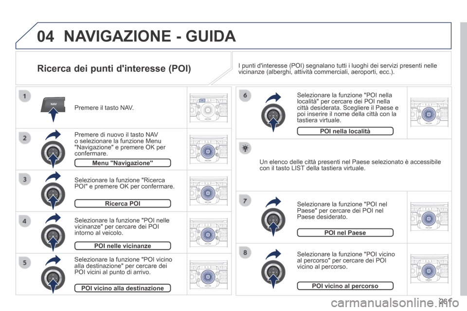 Peugeot 3008 Hybrid 4 2013.5  Manuale del proprietario (in Italian) 04
NAV2AB C3DEF5JKL4GHI6MNO8TUV7PQR S9WXYZ0*#
1RADIO MEDIA NA
V TRAFFIC
SETUPADDR
BOOK
2ABC3DEF5JKL4GHI6MNO8TUV7PQR S9WXYZ0*#
1RADIO MEDIA NA
V TRAFFIC
SETUPADDR
BOOK
2ABC3DEF5JKL4GHI6MNO8TUV7PQR S9WX