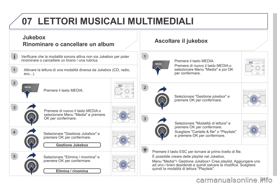 Peugeot 3008 Hybrid 4 2013.5  Manuale del proprietario (in Italian) 07
MEDIA
MEDIA
2ABC3DEF5JKL4GHI6MNO8TUV7PQR S9WXYZ0*#
1RADIO MEDIA NA
V TRAFFIC
SETUPADDR
BOOK
2ABC3DEF5JKL4GHI6MNO8TUV7PQR S9WXYZ0*#
1RADIO MEDIA NA
V TRAFFIC
SETUPADDR
BOOK
2ABC3DEF5JKL4GHI6MNO8TUV7