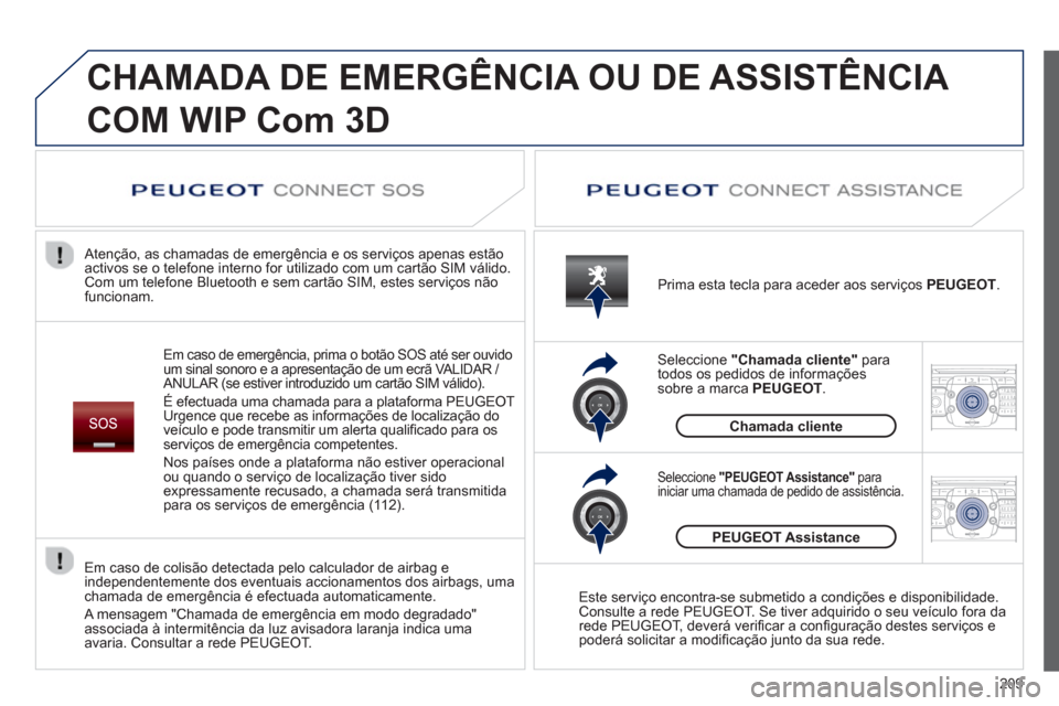 Peugeot 3008 Hybrid 4 2013 Manual do proprietário (in Portuguese) 209
2ABC3DEF5JKL4GHI6MNO8TUV7PQRS9WXYZ0*#
1RADIO MEDIANAV TRAFFIC
SETUPADDR
BOOK
2ABC3DEF5JKL4GHI6MNO8TUV7PQRS9WXYZ0*#
1RADIO MEDIANAV TRAFFIC
SETUPADDR
BOOK
CHAMADA DE EMERGÊNCIA OU DE ASSISTÊNCI Peugeot 3008 Hybrid 4 2013 Manual do proprietário (in Portuguese) 209
2ABC3DEF5JKL4GHI6MNO8TUV7PQRS9WXYZ0*#
1RADIO MEDIANAV TRAFFIC
SETUPADDR
BOOK
2ABC3DEF5JKL4GHI6MNO8TUV7PQRS9WXYZ0*#
1RADIO MEDIANAV TRAFFIC
SETUPADDR
BOOK
CHAMADA DE EMERGÊNCIA OU DE ASSISTÊNCI
