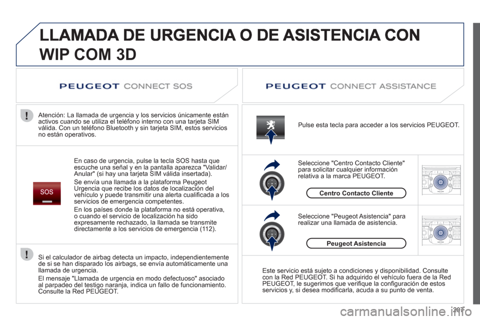 Peugeot 3008 Hybrid 4 2012 Manual del propietario (in Spanish) 207
2ABC3DEF5JKL4GHI6MNO8TUV7PQRS9WXYZ0*#
1RADIO MEDIANAV ESC TRAFFIC
SETUPADDR
BOOK
2ABC3DEF5JKL4GHI6MNO8TUV7PQRS9WXYZ0*#
1RADIO MEDIANAV ESC TRAFFIC
SETUPADDR
BOOK
WIP COM 3D
En caso de urgencia, pu Peugeot 3008 Hybrid 4 2012 Manual del propietario (in Spanish) 207
2ABC3DEF5JKL4GHI6MNO8TUV7PQRS9WXYZ0*#
1RADIO MEDIANAV ESC TRAFFIC
SETUPADDR
BOOK
2ABC3DEF5JKL4GHI6MNO8TUV7PQRS9WXYZ0*#
1RADIO MEDIANAV ESC TRAFFIC
SETUPADDR
BOOK
WIP COM 3D
En caso de urgencia, pu