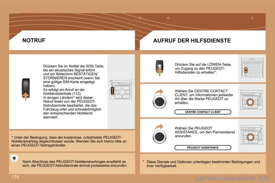 Peugeot 307 Break 2007  Betriebsanleitung (in German) �1�7�4
�S
�O
�S�S
�O �S�S�O�U�R�C�E
�M�O�D�E �B�A�N�D �T�P�T
�A�  �Y
�D�A�R�K
�2
�a�b�c
�5
�j�k�l
�8
�t�u�v �3
�d�e�f
�6
�m�n�o
�9
�w�x�y�z
�1 �4
�g�h�i
�r
�7
�p�q �s
�0 �#
�E�S�C
�M�E�N�U �L�I�S�T
�E