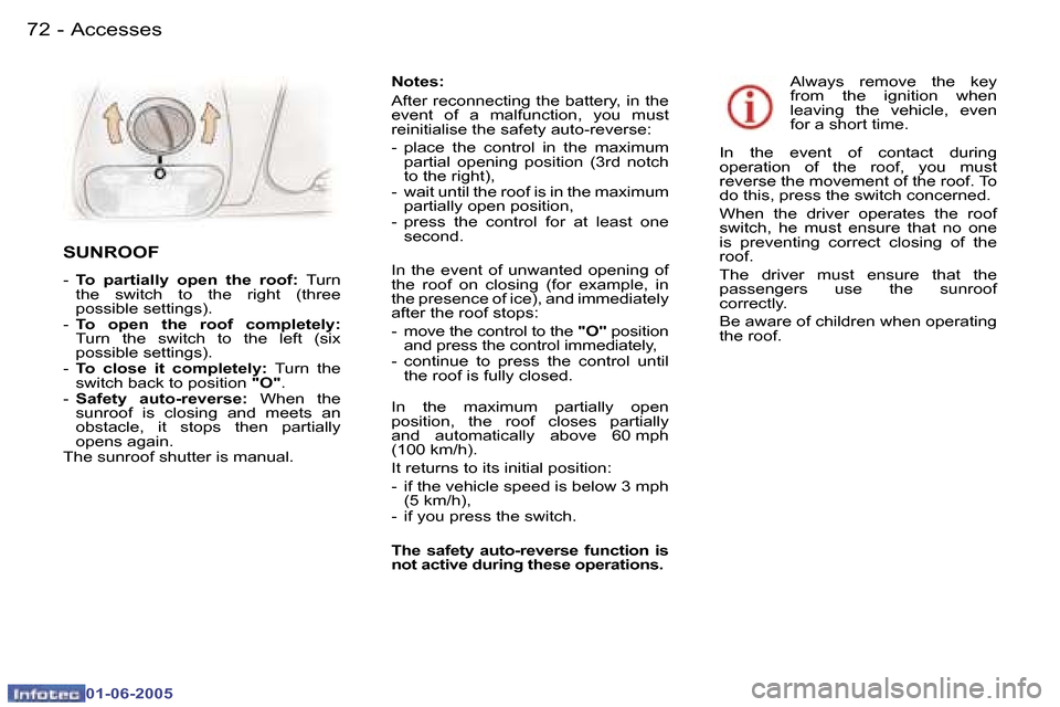 Peugeot 307 Break 2005 Manual PDF �A�c�c�e�s�s�e�s�7�2 �-
�0�1�-�0�6�-�2�0�0�5
�7�3�A�c�c�e�s�s�e�s�-
�0�1�-�0�6�-�2�0�0�5
�N�o�t�e�s�: 
�A�f�t�e�r� �r�e�c�o�n�n�e�c�t�i�n�g� �t�h�e� �b�a�t�t�e�r�y�,� �i�n� �t�h�e�  
�e�v�e�n�t�  �o�f