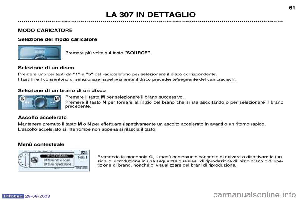 Peugeot 307 Break 2003.5  Manuale del proprietario (in Italian) 
 	

 !
0
	
"
"
 
%++(&(& 			*	

 B%
/"
B
%+( 
			
	
 BBBB 			!
	