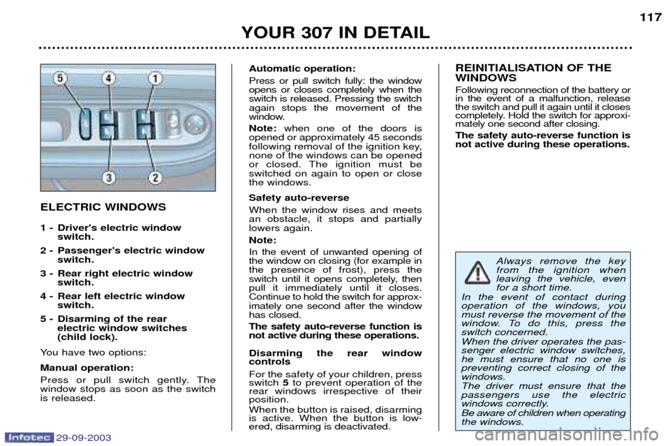 Peugeot 307 Break Dag 2003.5  Owners Manual 
	

	

	7	
74 
 -!$0$ $,8
# ( %!$0$ $,8
  %,$0$ $,8
  $0$