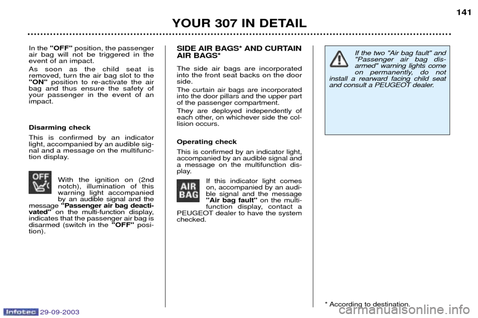 Peugeot 307 Break Dag 2003.5  Owners Manual 29-09-2003
   +" 
 
+ 
 
+ 
		 
 
 	

+ 
 	 
 

  
	
 
 

 
  	


	
 ()
