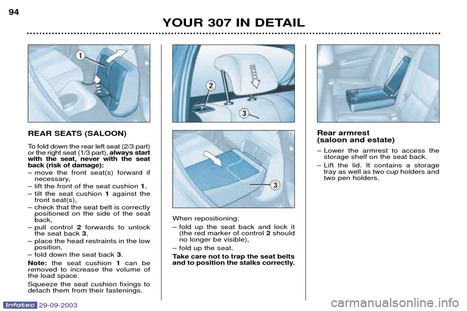 Peugeot 307 Break Dag 2003.5 Owners Manual 
			( T	
	

&+




&,+
  !6

+/ / 7 ,
 +/ /  

+4  
(  
 	