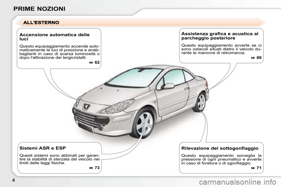 Peugeot 307 CC 2007.5  Manuale del proprietario (in Italian) 