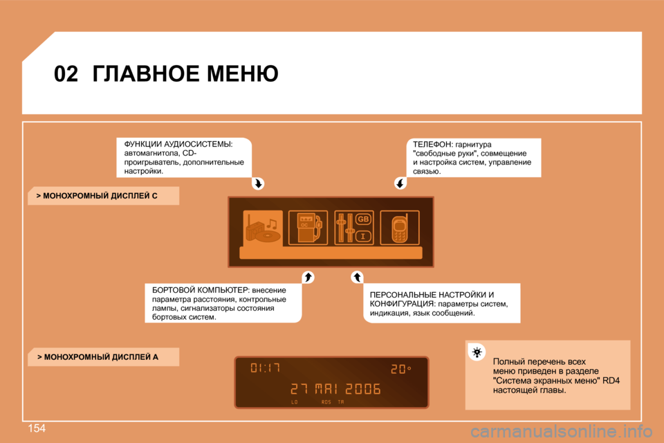 Peugeot 307 CC 2007.5  Инструкция по эксплуатации (in Russian) �1�5�4
�0�2=bWYde?� c?du
kjdam__� Wj>_eh_hi?cr�:�  
wylhfwzÖblhew�,� �C�D�-
ijhbzjuywl_ev�,� ^hiheÖbl_evÖu_� 
Öwkljhcd