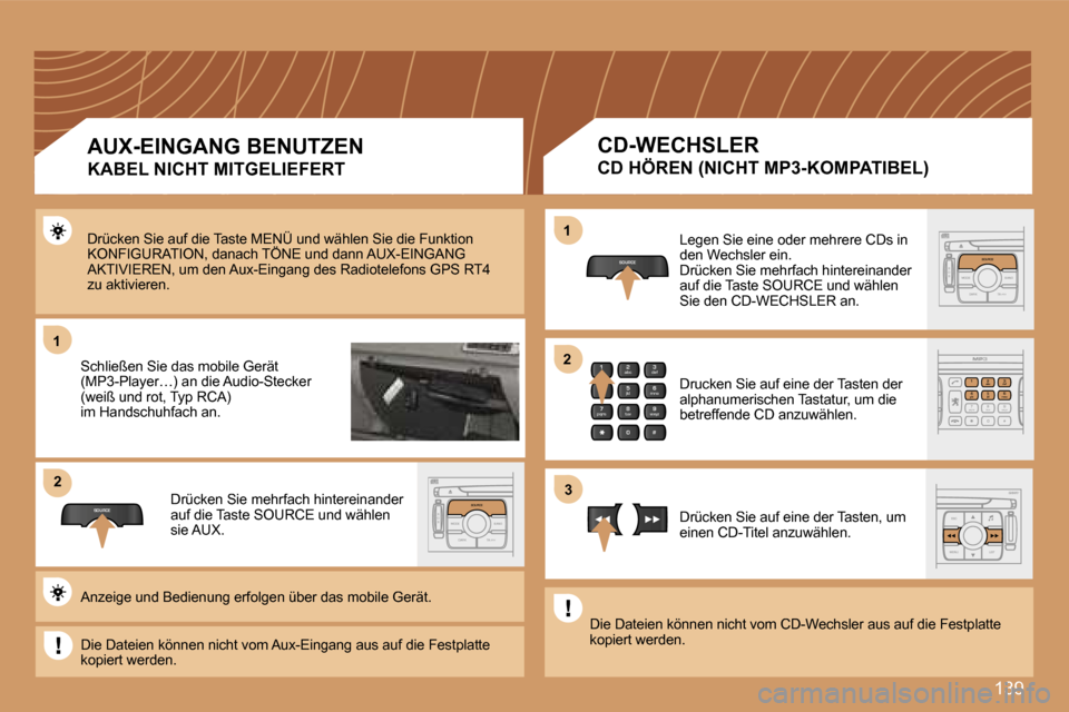 Peugeot 307 CC 2007  Betriebsanleitung (in German) �1�3�9
�1�1
�S�O�U�R�C�E
�2�2
�S
�O �S �S�O�U�R�C�E
�M�O�D�E �B�A�N�D �T�P�T
�A�  �Y
�D�A�R�K�S�O�U�R�C�E
�2
�a�b�c
�5
�j�k�l
�8
�t�u�v �3
�d�e�f
�6
�m�n�o
�9
�w�x�y�z
�1 �4
�g�h�i
�7
�p�q�r�s
�0 �#
�