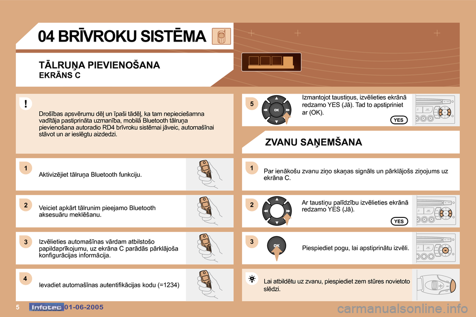 Peugeot 307 CC 2005  Īpašnieka rokasgrāmata (in Latvian) �5�0�1�-�0�6�-�2�0�0�5�0�1�-�0�6�-�2�0�0�5
�0�4� �B�R