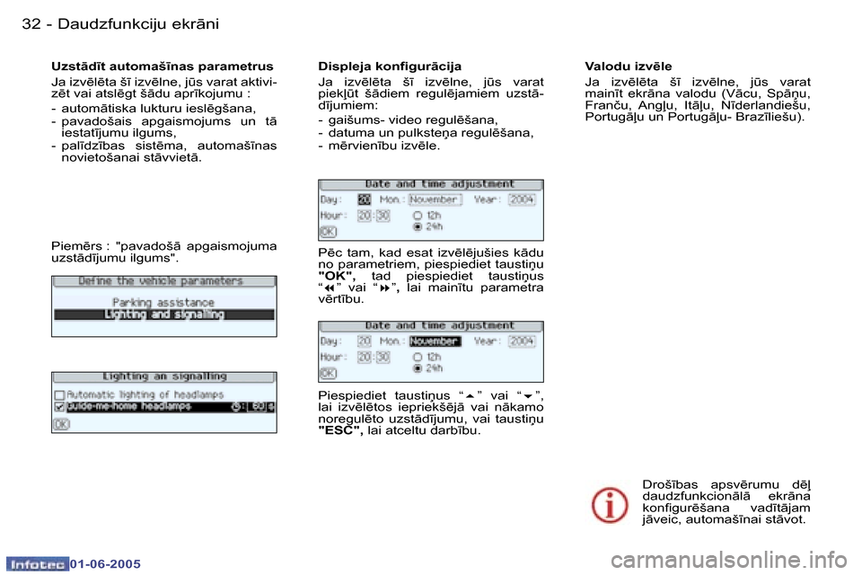 Peugeot 307 CC 2005  Īpašnieka rokasgrāmata (in Latvian) �D�a�u�d�z�f�u�n�k�c�i�j�u� �e�k�r