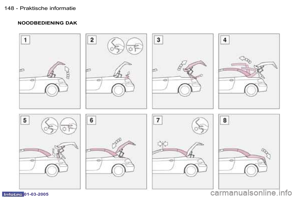 Peugeot 307 CC 2005  Handleiding (in Dutch) �P�r�a�k�t�i�s�c�h�e� �i�n�f�o�r�m�a�t�i�e�1�4�8 �-
�0�1�-�0�3�-�2�0�0�5
�1�4�9�P�r�a�k�t�i�s�c�h�e� �i�n�f�o�r�m�a�t�i�e�-
�0�1�-�0�3�-�2�0�0�5
�N�O�O�D�B�E�D�I�E�N�I�N�G� �D�A�K  