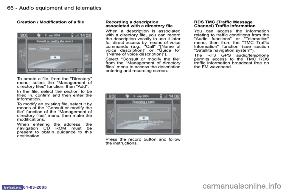 Peugeot 307 CC Dag 2005 Manual PDF �A�u�d�i�o� �e�q�u�i�p�m�e�n�t� �a�n�d� �t�e�l�e�m�a�t�i�c�s�6�6 �-
�0�1�-�0�3�-�2�0�0�5
�C�r�e�a�t�i�o�n� �/� �M�o�d�i�i�c�a�t�i�o�n� �o�f� �a� �i�l�e 
�T�o�  �c�r�e�a�t�e�  �a�  �i�l�e�,�  �f�r�o�m�