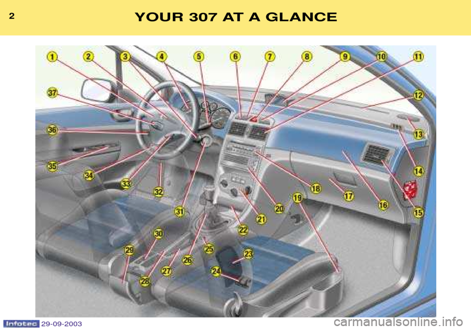 Peugeot 307 Dag 2003.5  Owners Manual %	
	 	

  