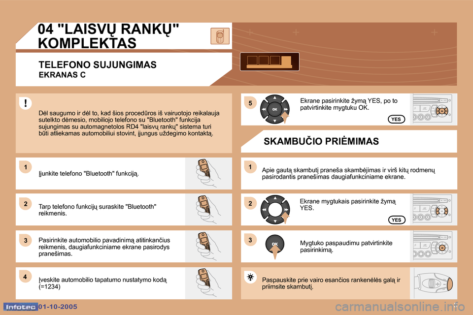 Peugeot 307 SW 2005.5  Savininko vadovas (in Lithuanian) �5
�1 
�2 
�3�1
�2
�3
�4 �5
�0�1�-�1�0�-�2�0�0�5�0�1�-�1�0�-�2�0�0�5
�0�4� �"�L�A�I�S�V