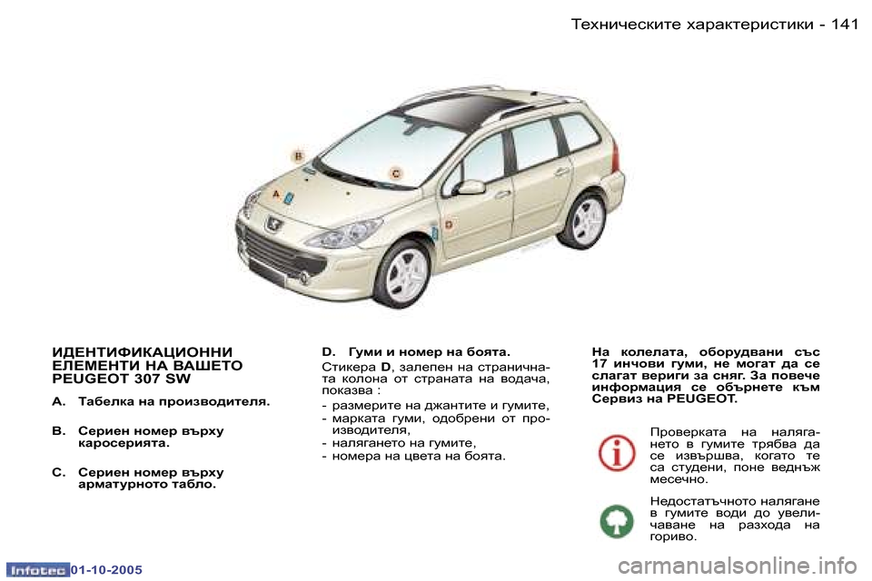 Peugeot 307 SW 2005.5  Ръководство за експлоатация (in Bulgarian) L_ogbq_kdbl_� oZjZdl_jbklbdb�1�4�0 �-
�0�1�-�1�0�-�2�0�0�5
�1�4�1L_ogbq_kdbl_� oZjZdl_jbklbdb�-
�0�1�-�1�0�-�2�0�0�5
B>?GLBNBDWPBHGG