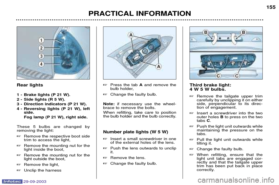 Peugeot 307 SW 2003.5  Owners Manual 
 	
	

#(8;"81/*)(3#-6 
>>":)",  7

 

 

  
 
 

 !#! 





/ 

  
 
 





