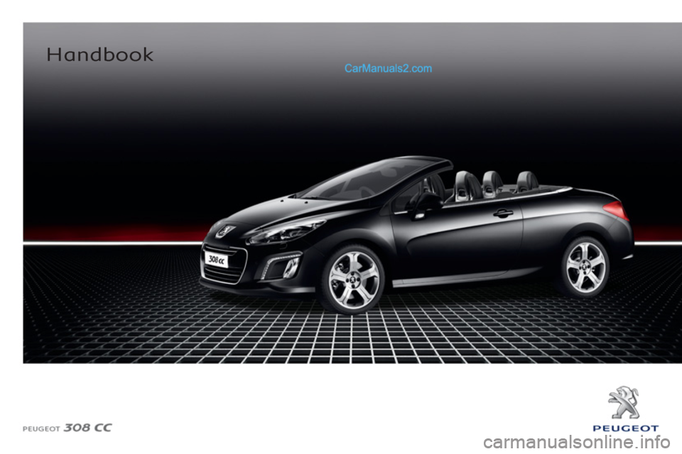 Peugeot 308 CC 2011  Owners Manual - RHD (UK, Australia) 