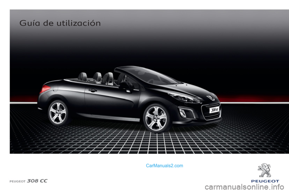 Peugeot 308 CC 2011  Manual del propietario (in Spanish) 